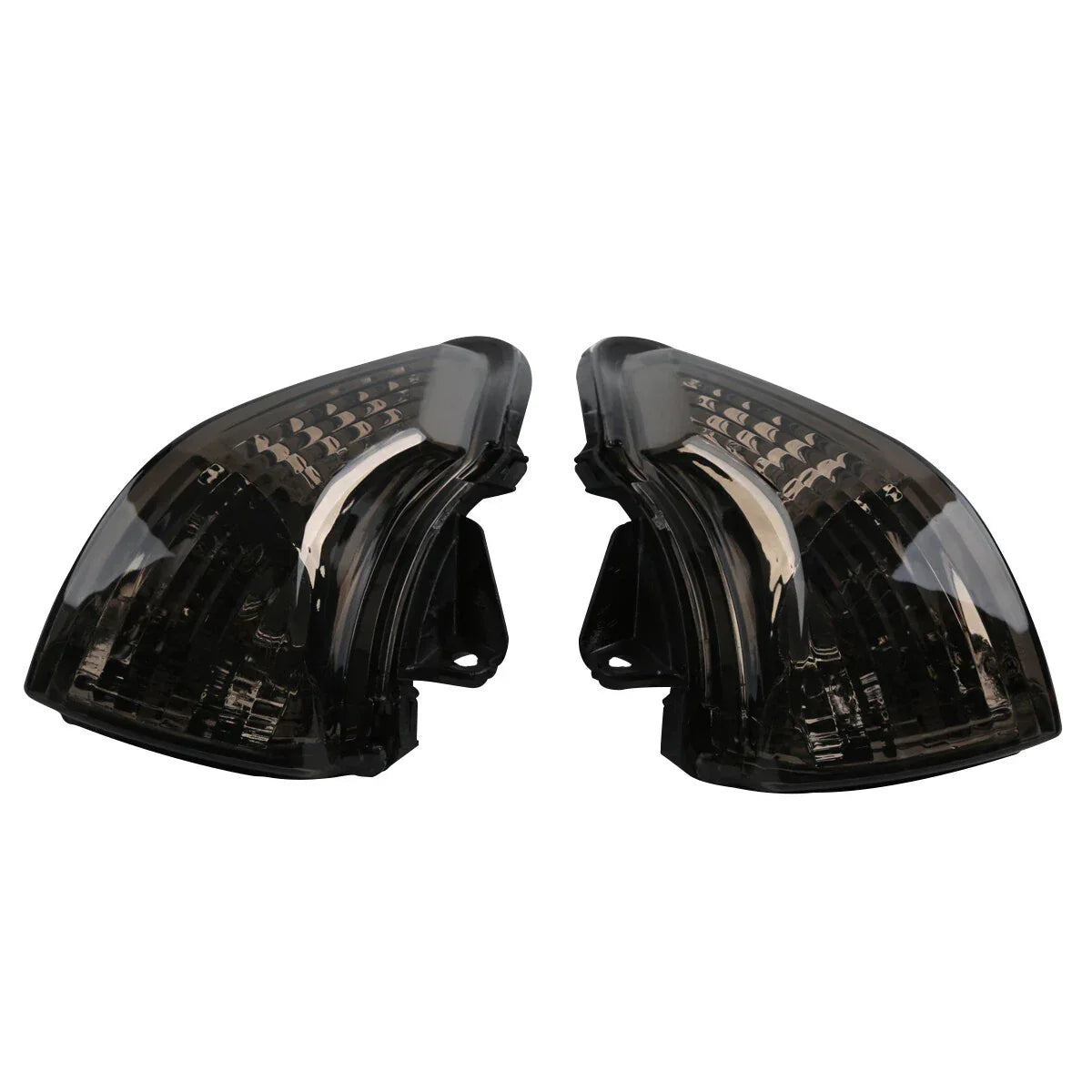 Black Front Turn Signal Lights for Kawasaki ER-6N ER6F ER6R (2009-2011)