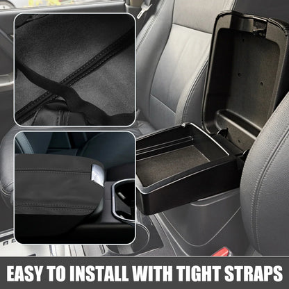 Car Center Console Armrest Cover for Honda Accord (2008-2012) Black