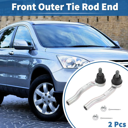 2 x Front Outer Tie Rod Ends for Honda CR-V (2012-2018)