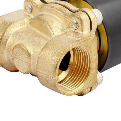 DC 12V Normally Closed Electric Solenoid Valve for Water Air Brass