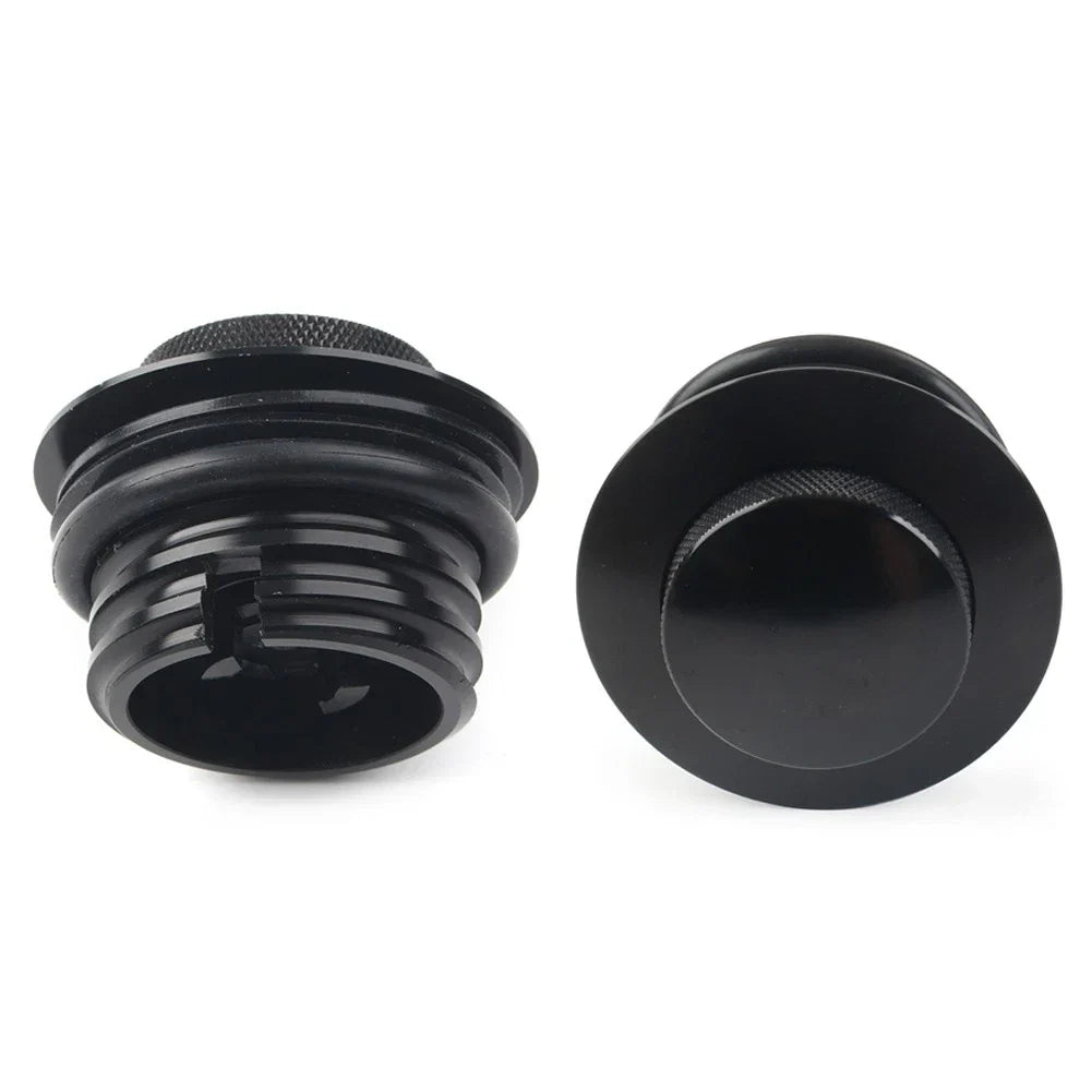 Vented Fuel Tank Cover for Harley - Left & Right Thread Pop Up Gas Cap