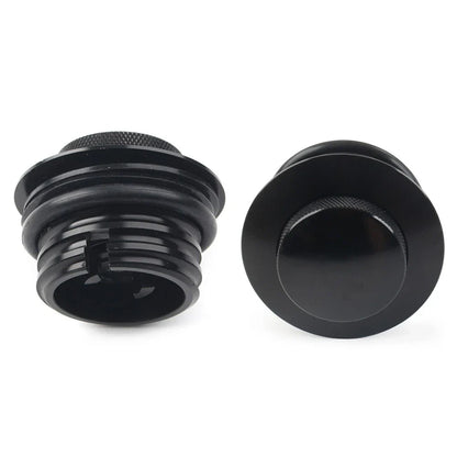 Vented Fuel Tank Cover for Harley - Left & Right Thread Pop Up Gas Cap