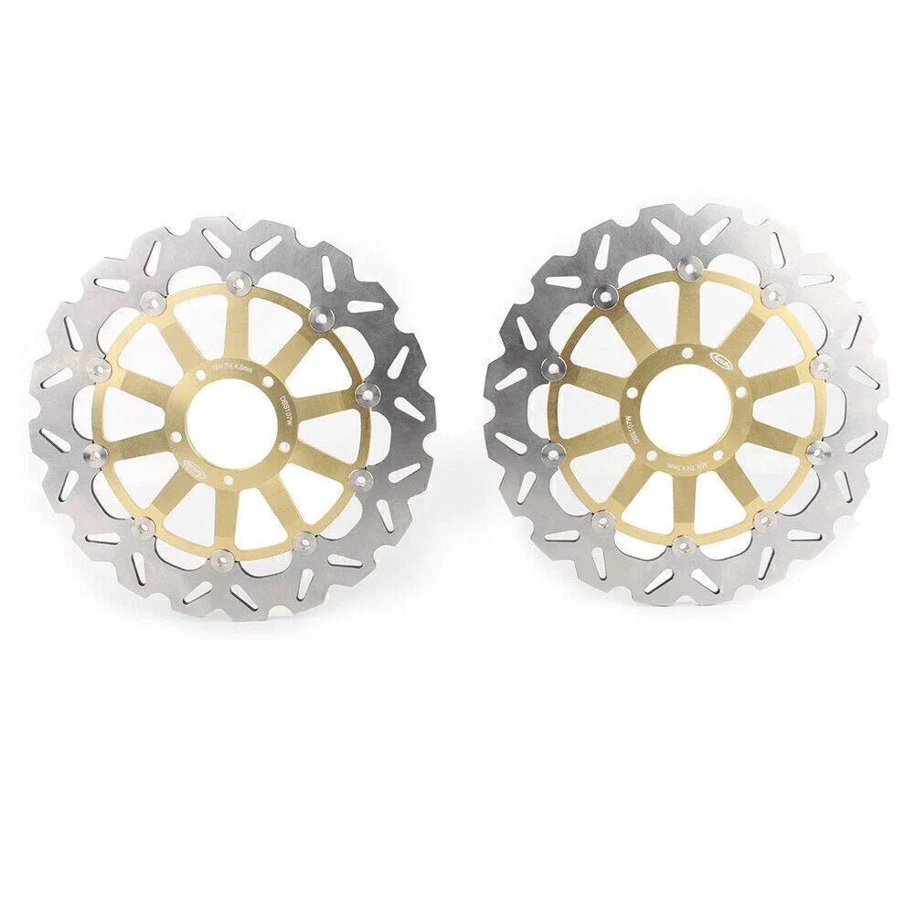Gold Front Brake Disc Rotors for Ducati Multistrada Enduro 1200 (2016-2018)