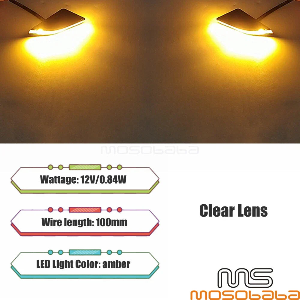 LED Turn Signal Indicators for Ducati Panigale V2 V4 (2018-2021)