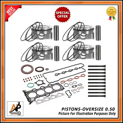 Head Gasket Set OEM Replacement for Hyundai Tucson Kia Xceed Sportage (2000–2015)