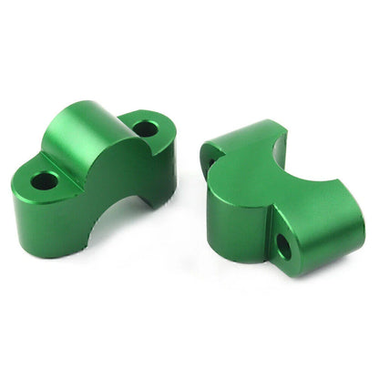 Green Handlebar Riser Adapters for Kawasaki Z900RS (2018-2020)