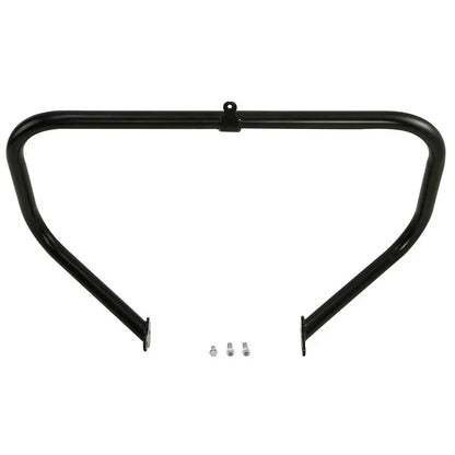 Black Highway Engine Guard Crash Bar Footpeg for Harley Electra Glide (09-24)