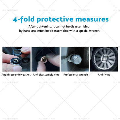 External Sensors Tyre Pressure Monitoring System for Toyota Hilux