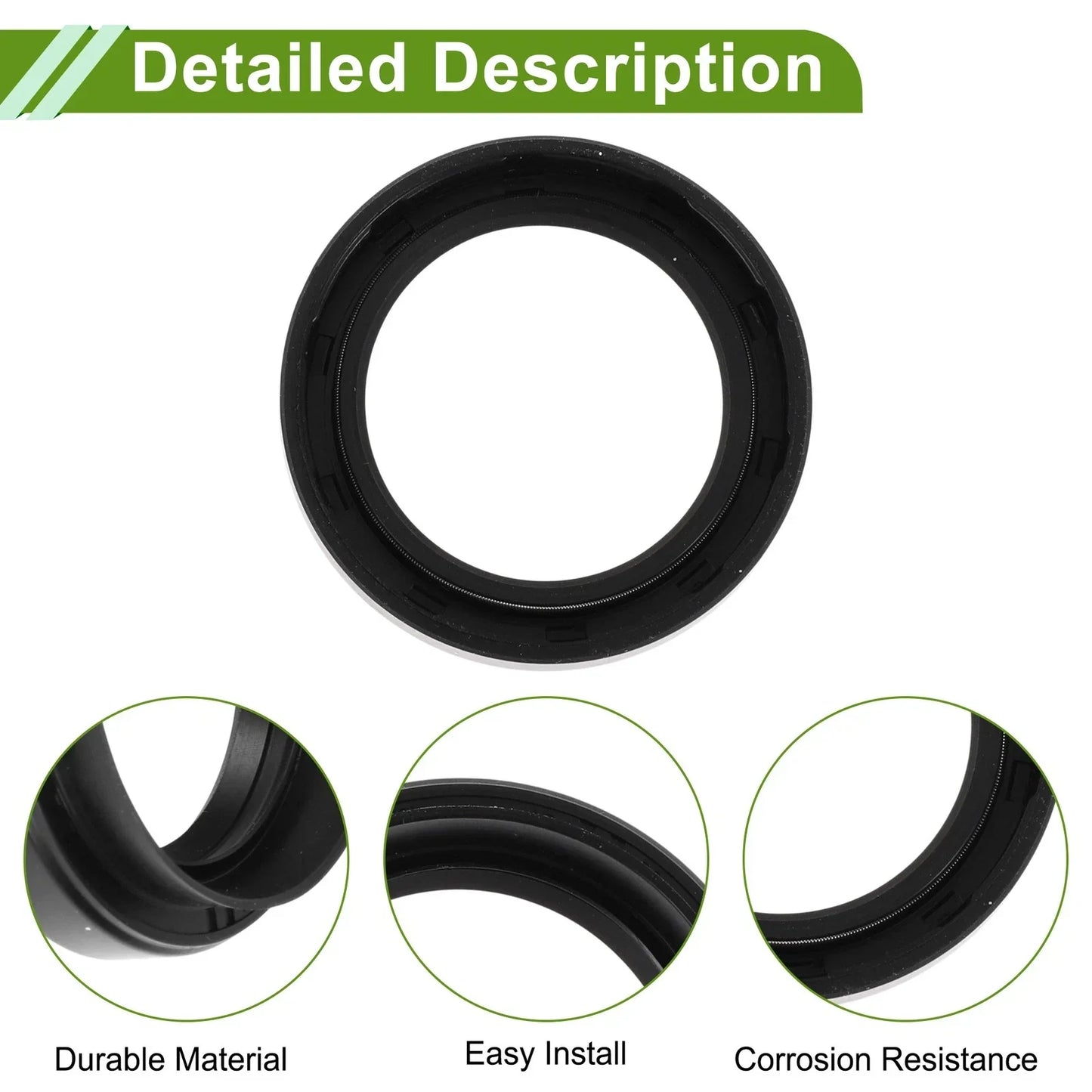 Front Right Drive Axle Shaft Oil Seal for Lexus NX300 (2019)