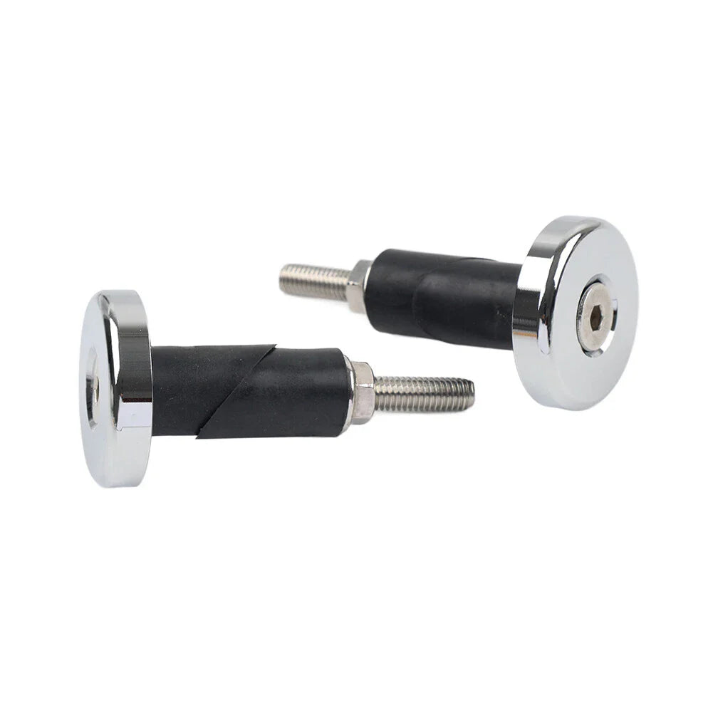 7/8'' 1'' Handlebar Grips & End Caps for Motorcycle