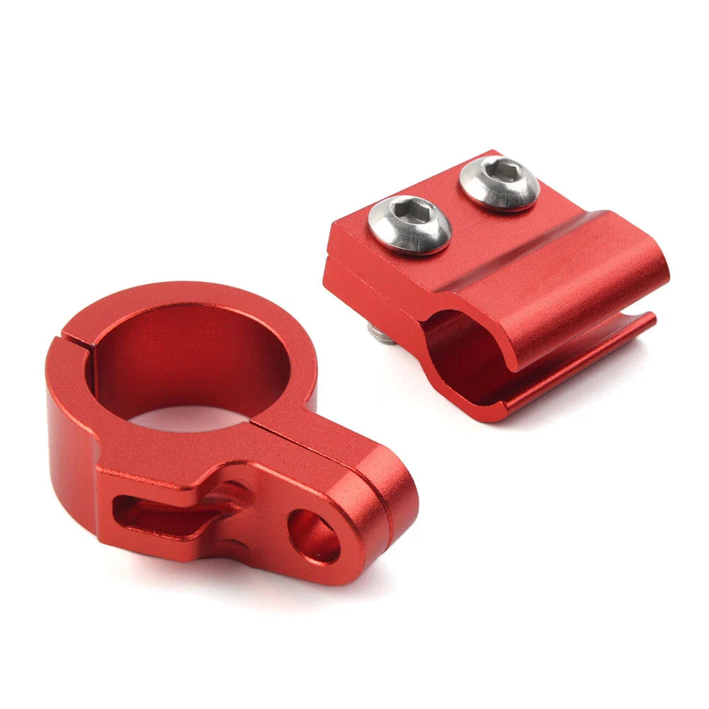 Aluminum Front Brake Line Hose Clamp for Honda CR80R CR85R CR125R CR250R (1996-2007)