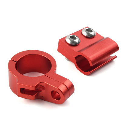 Aluminum Front Brake Line Hose Clamp for Honda CR80R CR85R CR125R CR250R (1996-2007)