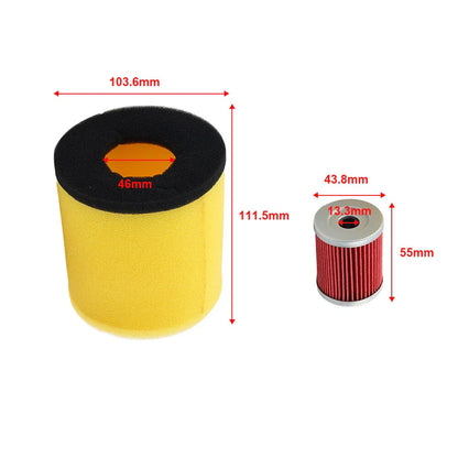 Air Filter for Suzuki Ozark LTF250 LTZ250 QuadSport (2002-2008)