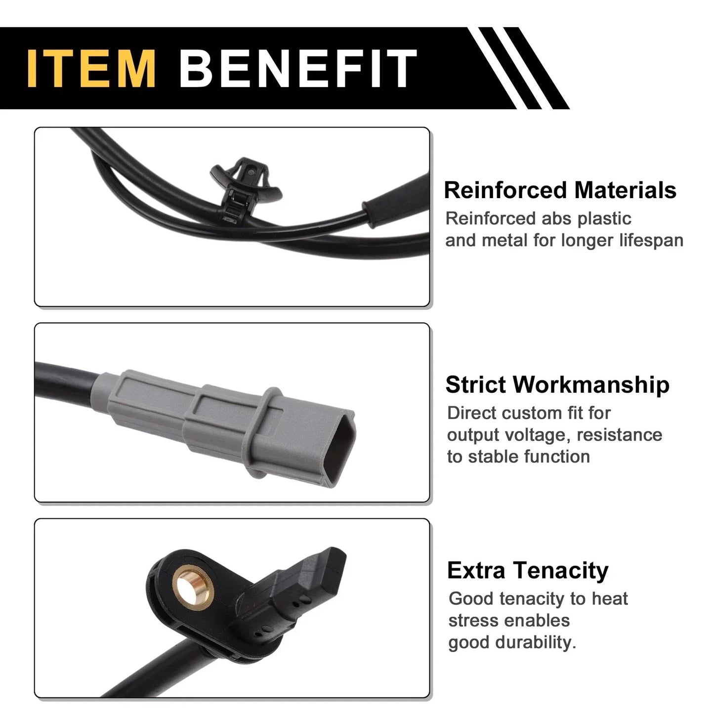 ABS Wheel Speed Sensor for Hyundai Ix35 (2018-2023) 1 x Right Front