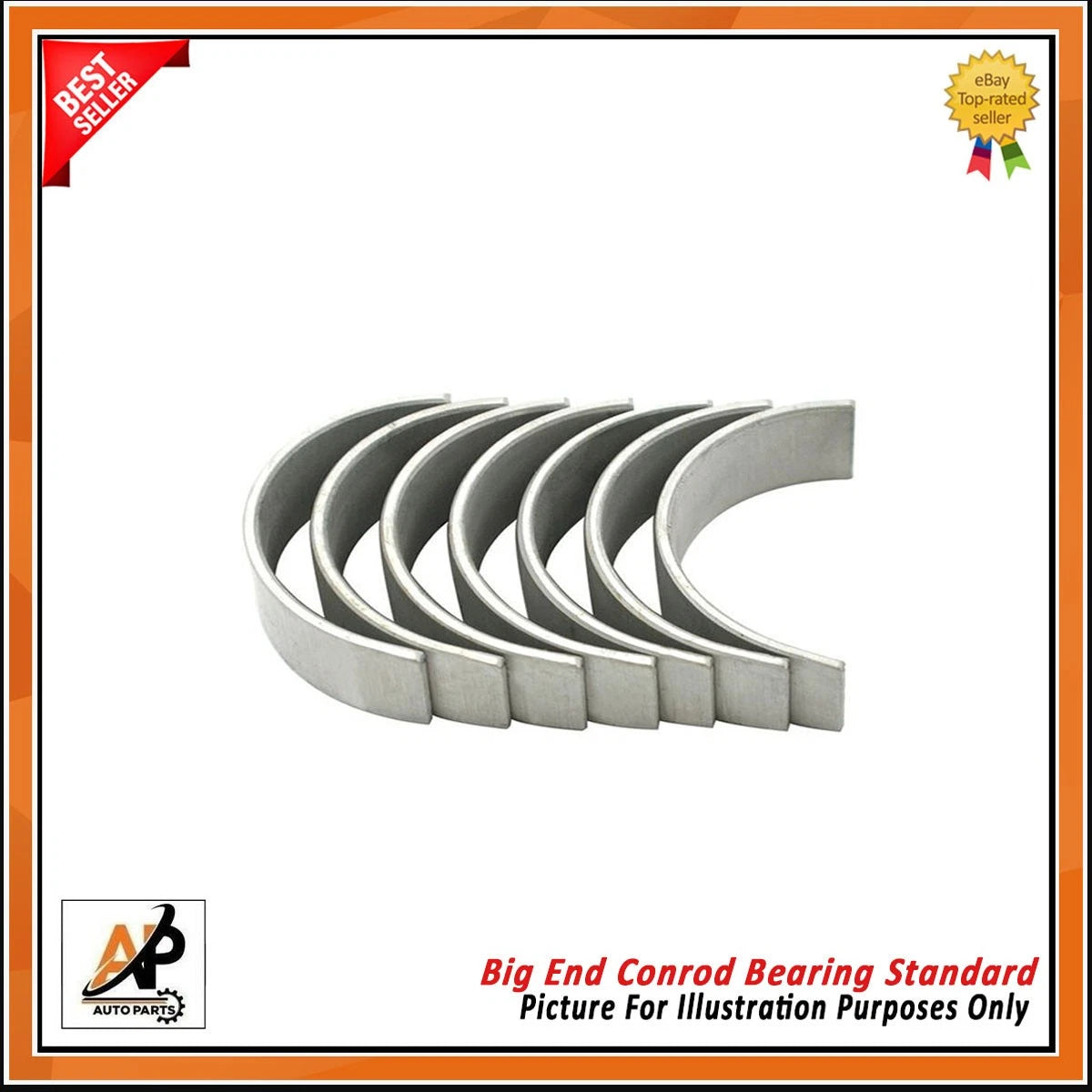 Big End Conrod Bearing Set Standard Replacement for BMW N47 2.0 Engine (2009–2017)