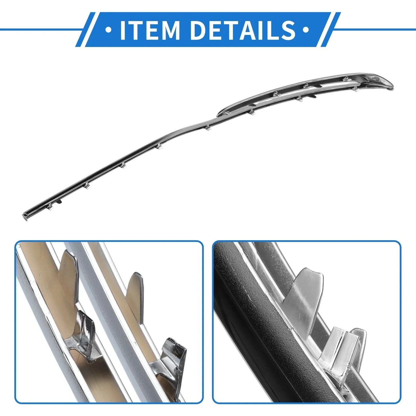 Front Right Bumper Grille Trim for Mercedes-Benz W222/S (2018-2020)