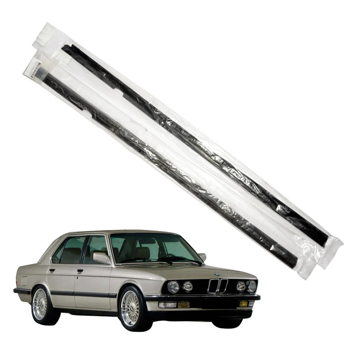 Rear Door Belt Weatherstrip for BMW 5 Series E28 M5 528e 533i 535is 524td 1981-1988