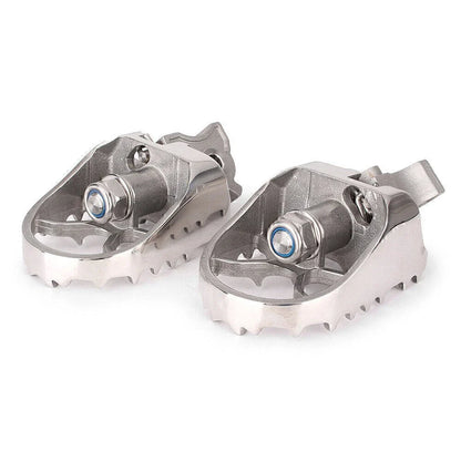 Silver Front Rider Footpegs Rearset for BMW R1200GS ADV (2013-2017)