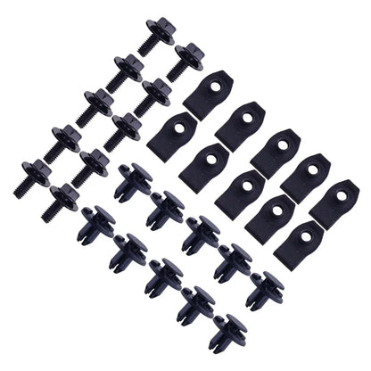 2 x Engine Cover Underride Guard Bolts for Nissan Qashqai (2014-2020)