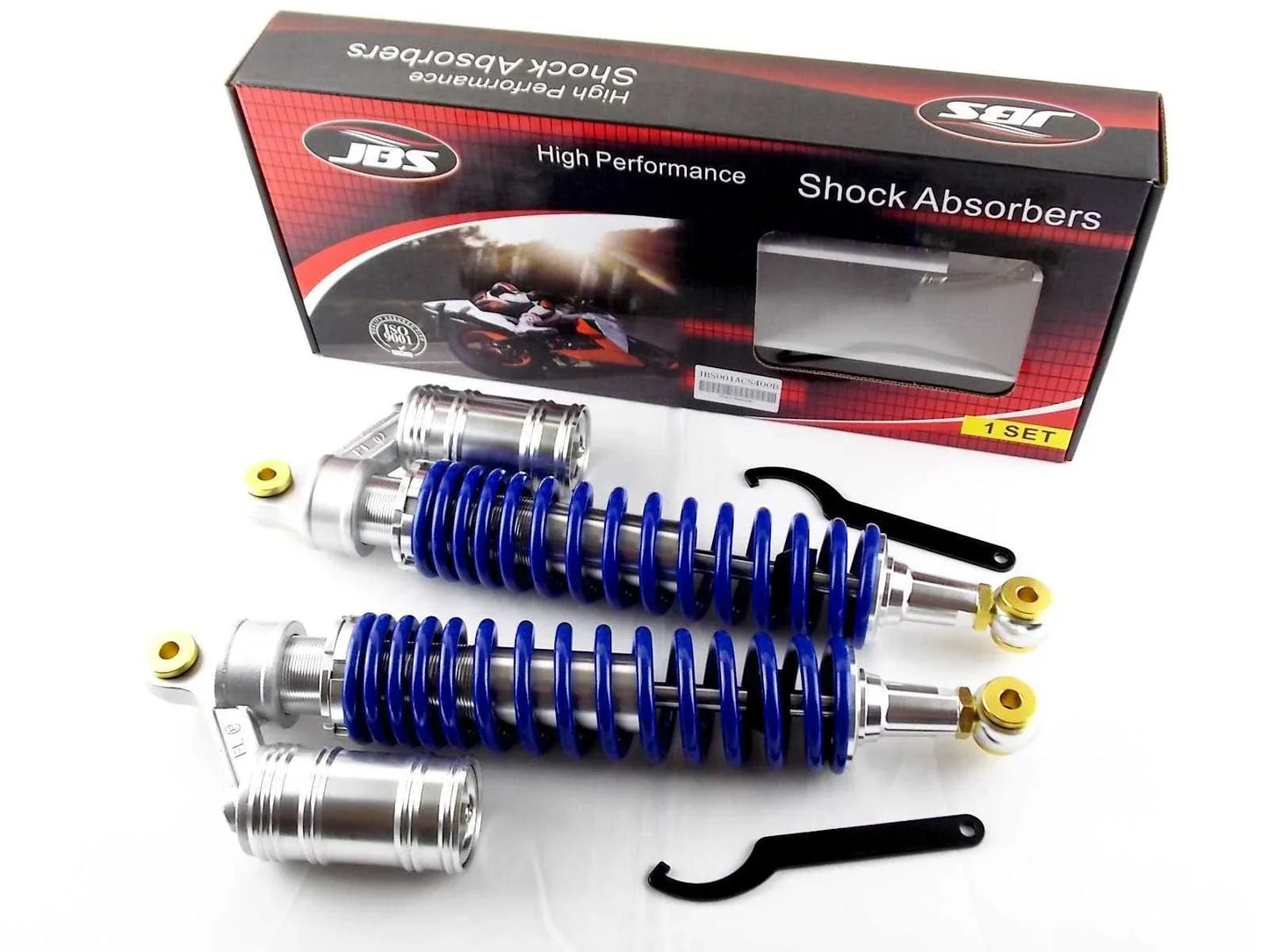 400mm JBS Front Air Nitrogen Shock Absorbers for Yamaha YFM660 Raptor ATV