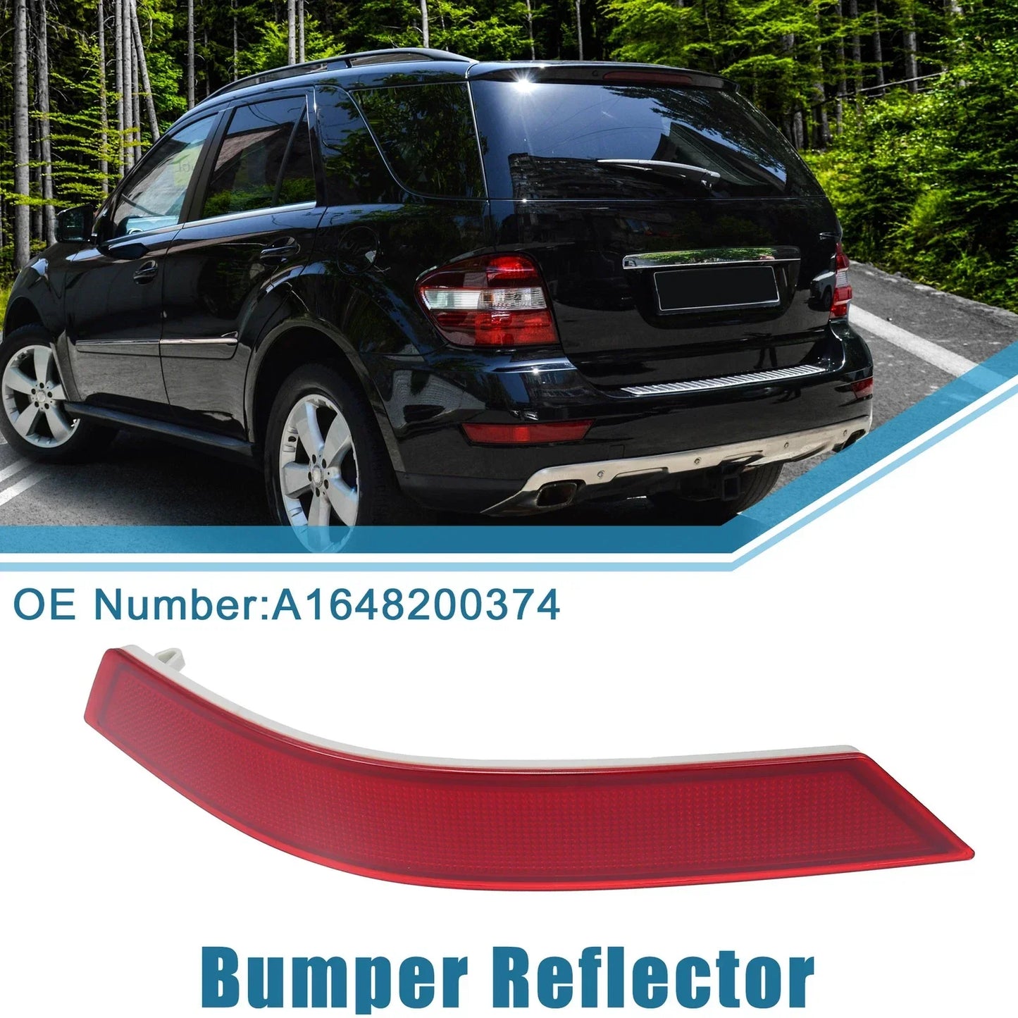 Rear Right Reflector Strip for Mercedes-Benz ML550 (2008-2010)