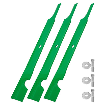 Deck Blade with Bolt Replacement for Exmark LZ23KC604 LZ25KC604 LZ26KC604 (2010–2010)