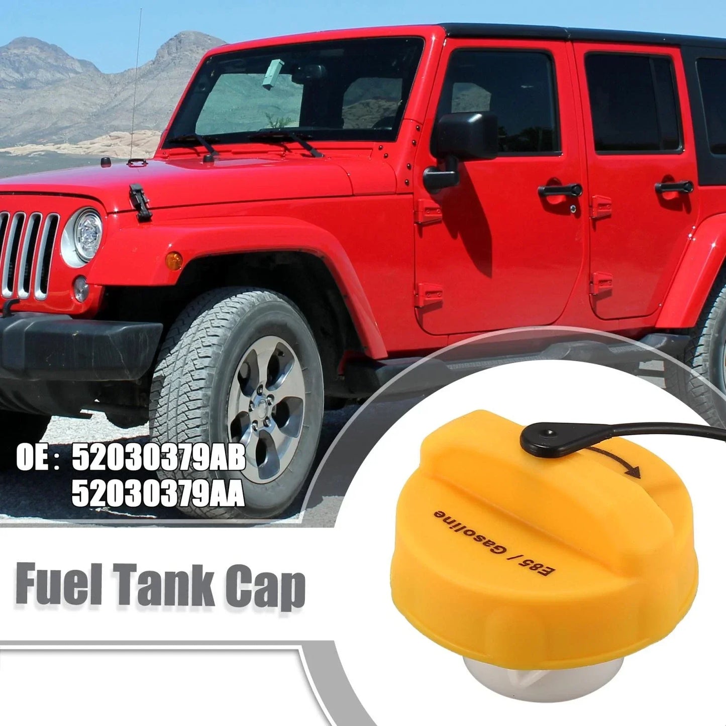Gas Cap for Dodge Durango & Jeep Cherokee (2011-2013, 2014-2017)