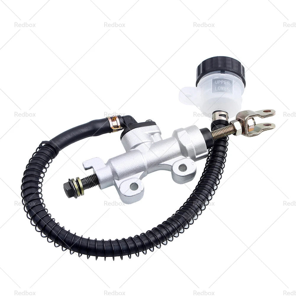 Rear Foot Brake Master Cylinder Pump Reservoir for Honda Yamaha Suzuki