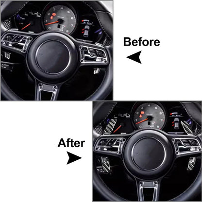 Steering Wheel Paddle Extensions for Porsche Panamera Cayenne 911 (2010-2023)