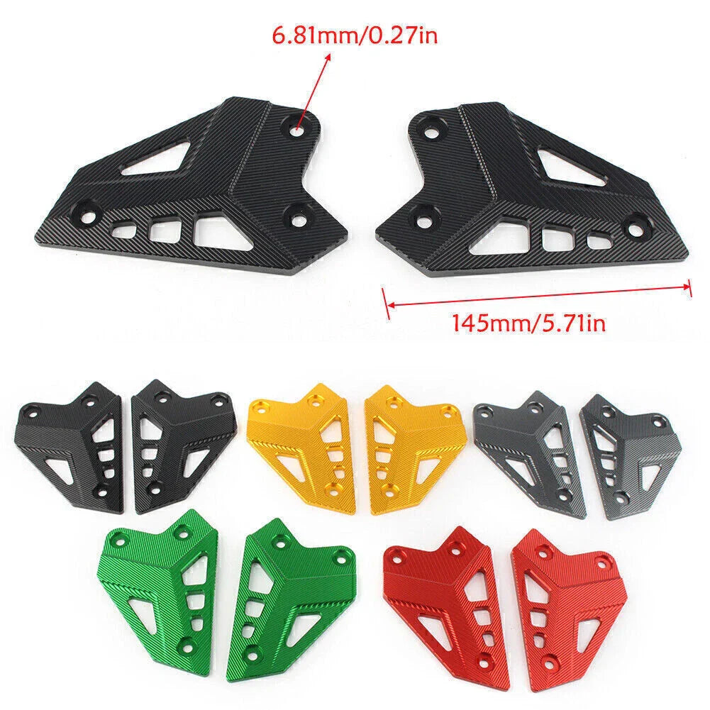 Rear Foot Rest Peg Heel Guard Cover for Kawasaki Z900 (2017-2020)