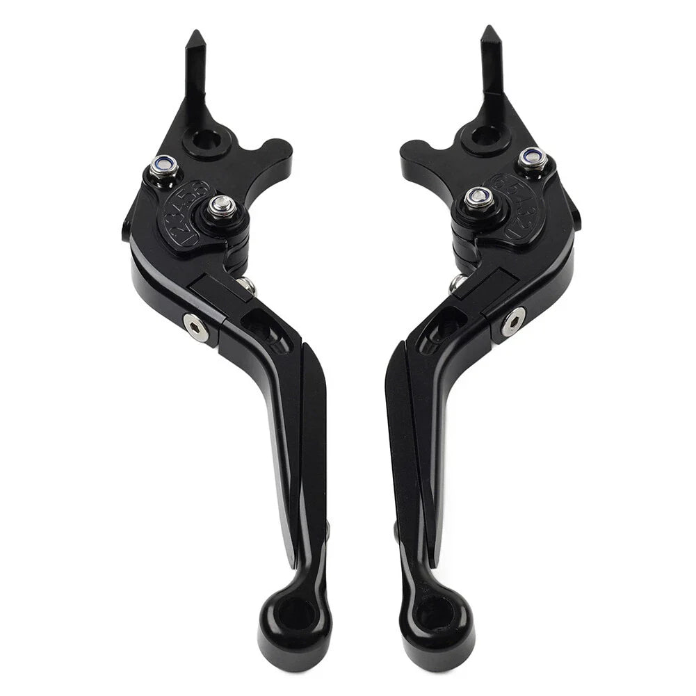 CNC Black Extendable Brake Clutch Levers for Ducati Monster (2001-2015)
