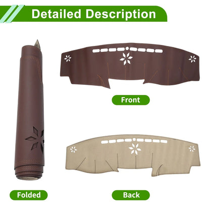 Dashboard Cover Mat for Lexus LS460 (2006-2011) - Brown Dash Cover