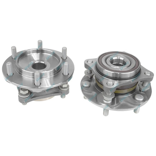 2 x Front Wheel Bearing Hubs for Toyota Fortuner GUN156 4cyl 2.8L 2015-2019