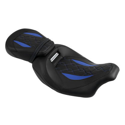 Gel Driver Passenger Pillion Seats for Harley Street Glide (2009-2023)
