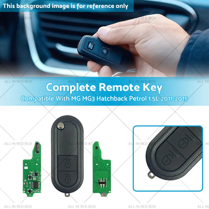 Remote Key for MG MG3 Hatchback Petrol 1.5L Chip ID46 433Mhz (2010-2019)