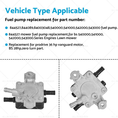 Fuel Pump for Briggs & Stratton Vanguard Motors