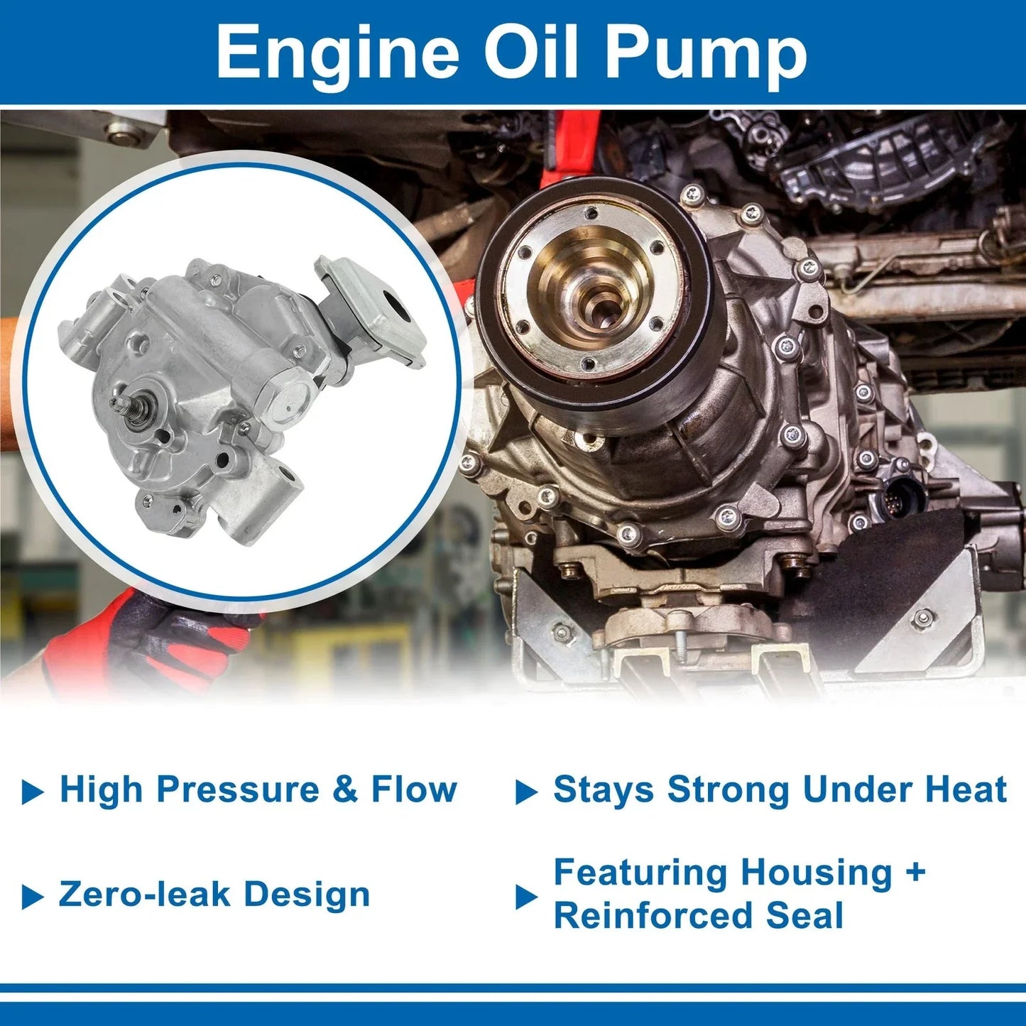 Engine Oil Pump for LEXUS HS250H 2010-2012 - High-Pressure Performance Pump