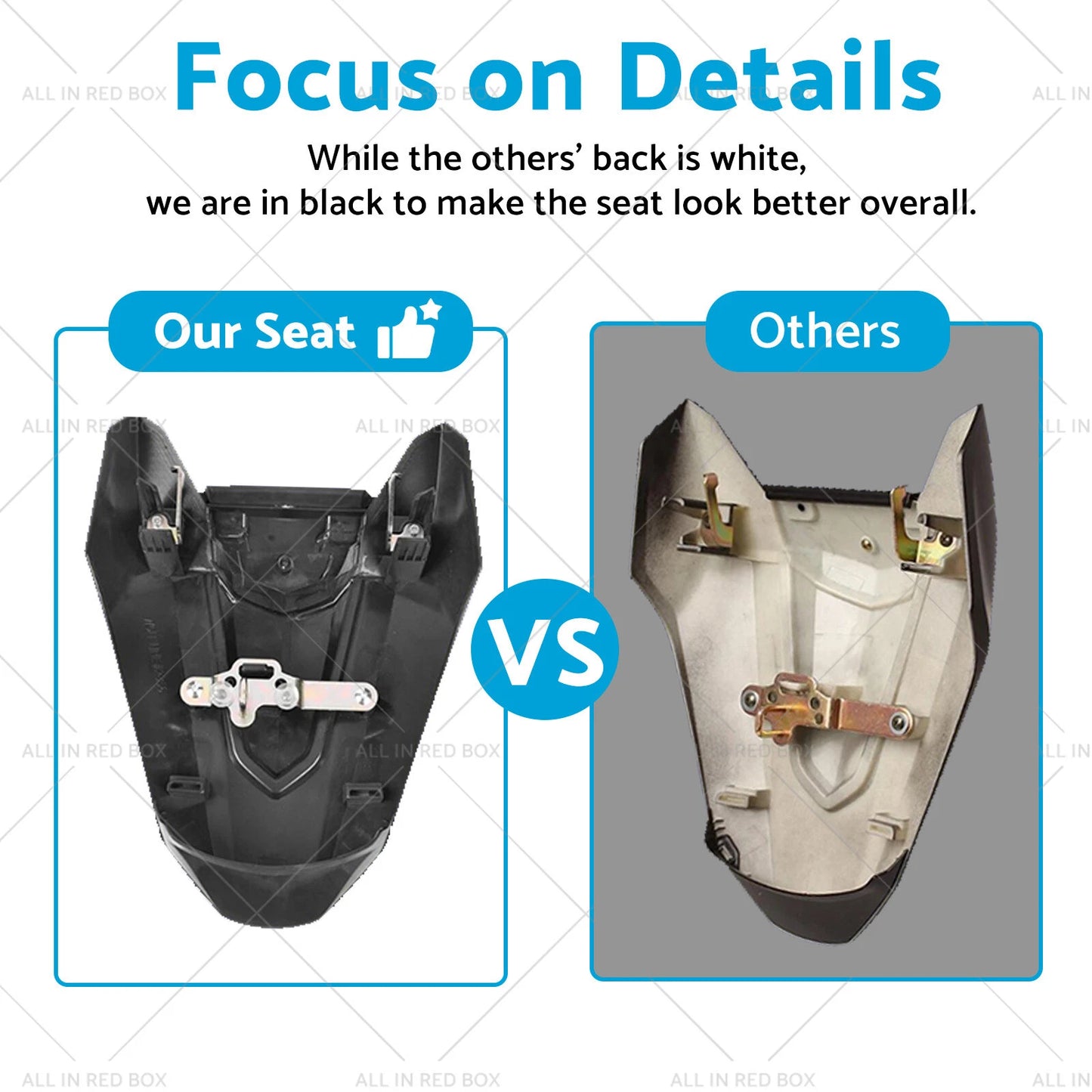 Rear Passenger Seat Back Cover for Honda CBR650R (2019-2020)