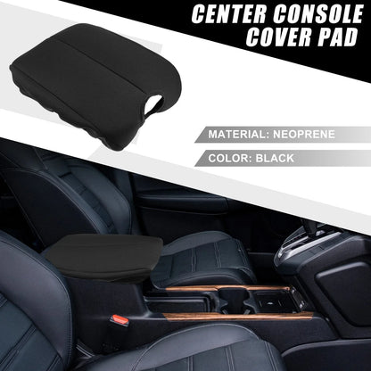 Car Center Console Armrest Cover Trim for Honda Accord (2008-2012) Black