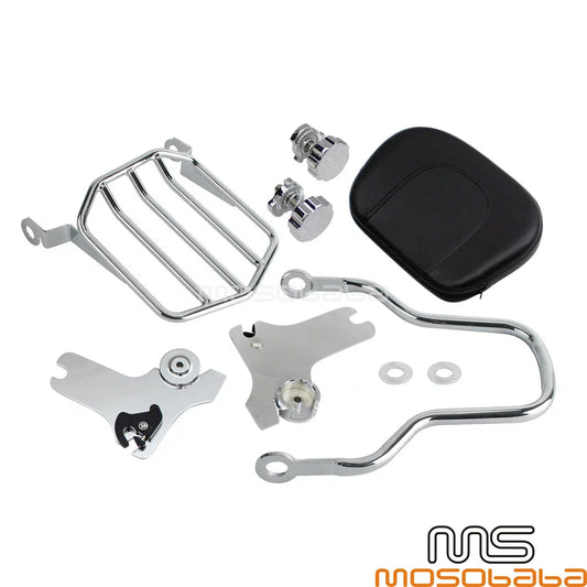 Backrest Sissy Bar & Luggage Rack for Harley Street Glide, Road King (2006-2023)