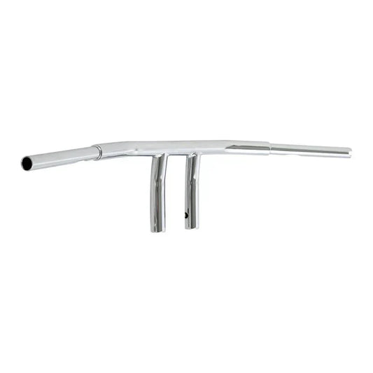 1-1/4" Fat Chrome 6" Rise T-Bars Handlebars for Harley Sportster, Dyna (2004-2023)