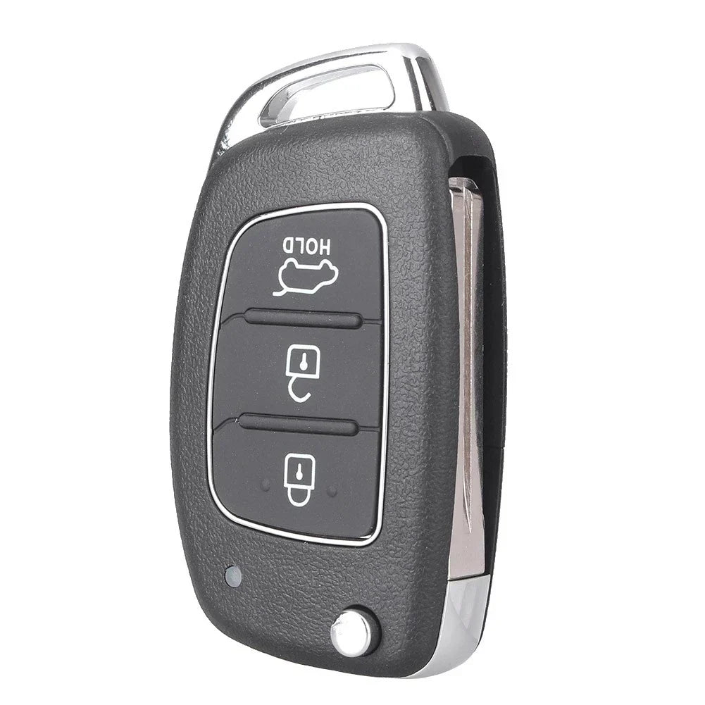 3-Button Remote Smart Key Fob Shell Cover for Hyundai Santa Fe (2013-2014)
