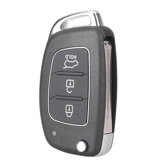 3-Button Remote Smart Key Fob Shell Cover for Hyundai Santa Fe (2013-2014)