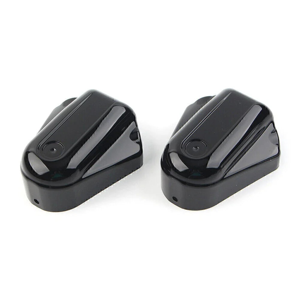 Rear Tail Axle Cover Black for Harley Davidson Softail FLSTF FLSTFB FXCW