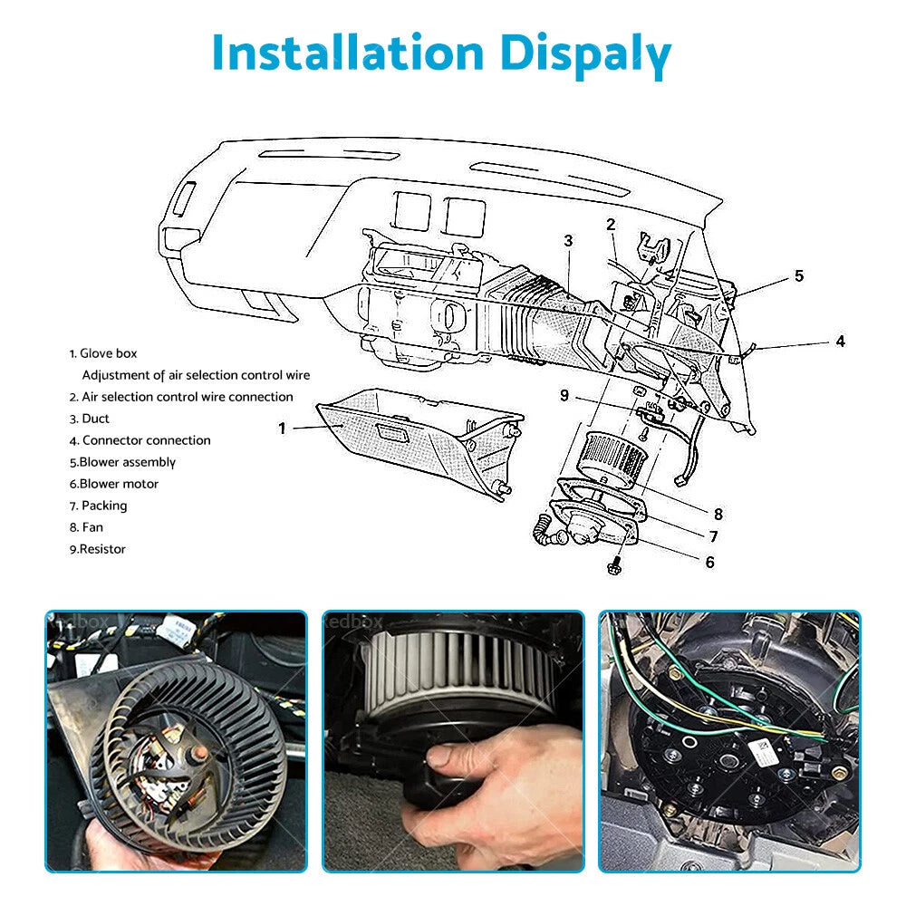 Blower Motor for Mitsubishi Triton ML MN (2006-2015)