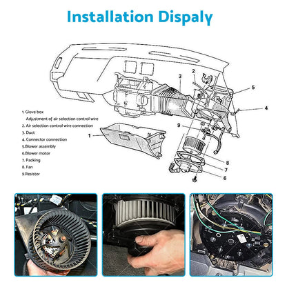 Blower Motor for Mitsubishi Triton ML MN (2006-2015)