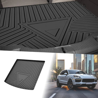 Flat Face Cargo Liner Rear Trunk Mat for Porsche Cayenne (2018-2024) 1 x Pc