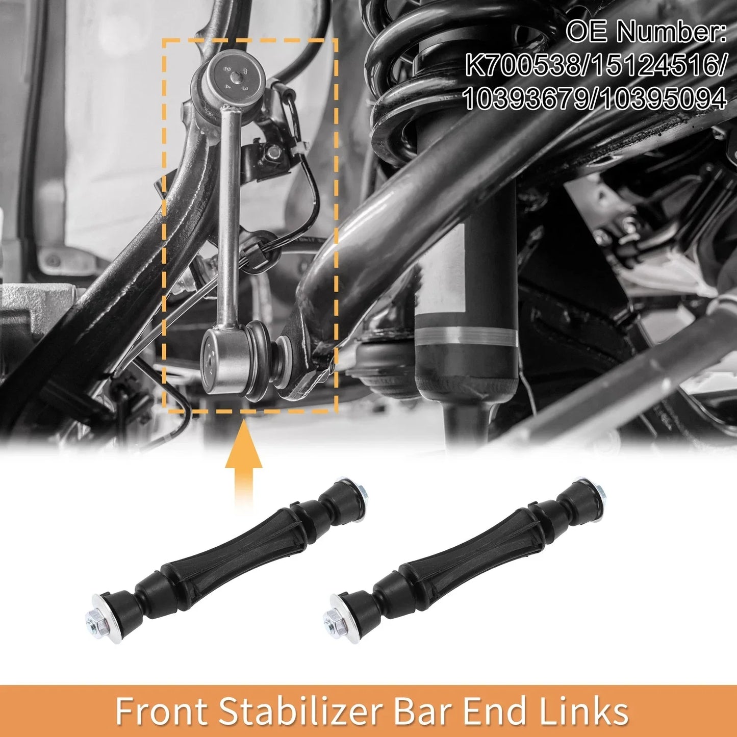 Front Stabiliser Sway Bar Link Set with Bushing for Chevrolet Tahoe (2000-2006)