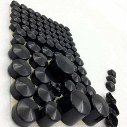 Bolt Caps for Harley Softail Twin Cam 2000-2006 Black