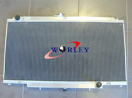 3 Row Aluminum Radiator + Hose for Nissan Patrol Y61 Petrol 4.5L (97-01)